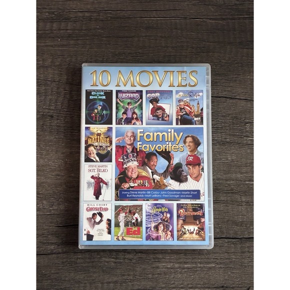 Universal Studios Other - Nostalgic 90s Kids Movie Night DVD Lot: Family Favorites 10 Movies Box Set PG